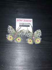 Betsey Johnson Butterfly Earrings Extremely Rare – DP1