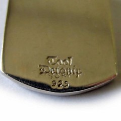 Silver Constellation Pendant Top Cancer Vintage Unisex Not specified