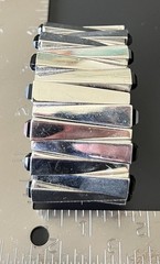 Antonio Pineda Sterling Silver Matchstick Bracelet Taxco Mexico ZZ514 195g RARE