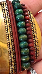 Vintage Jean-Louis Scherrer Paris Signed Beaded Brooch Pin