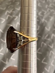 18 Kt GE Gold Electroplated Ring Size