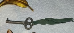 Vintage Lot Of 8 Brooches Pins Necklace Key Etc. 1 Avon And 1 Variety