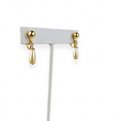 Sarah Coventry Earrings Clip On Dangle One ‘N Only Classic Chic Quiet Elegance