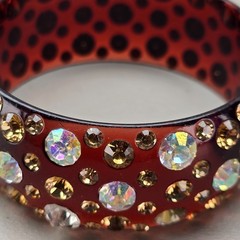 Vintage Modern Bangle Bracelet Lot of 4