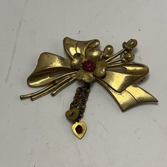 Vintage Lot Brooches/Pins Pewter Tona + More Mixed Lot Of 9