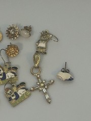 Miscellaneous Vintage Small/Mini Craft Jewelry Lot-Unique Items Charms