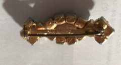 Small Austrian Crystal and Rhinestone Pin VTG