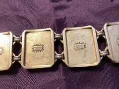 MAXIMAL ART John Wind SIGNED AND JOHN WIND SIGNED Collection Bracelet 1998 RARE