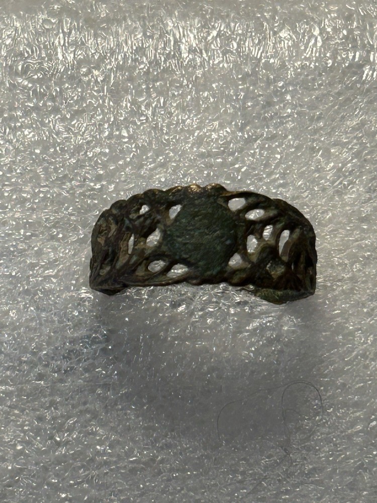 Late 1800’s Ring. Nice Cut Out Design ! Priced To Sell !
