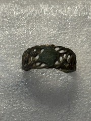 Late 1800’s Ring. Nice Cut Out Design ! Priced To Sell !