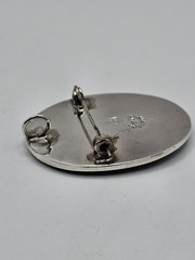 STERLING SILVER MEXICO ABALONE BROOCH/PENDANT