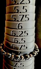 vintage 925 sterling silver And Black Cold Stone Bracelet Cross Charm bracelet