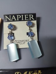 Lot Of 4 Pairs Vintage Clip-on Earrings