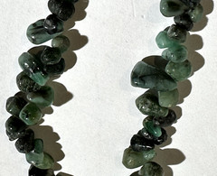 Lot (3) Green & Various Colors Stone Bead Necklaces