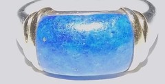 Vintage Lapis Lazuli Gold Vermeil Sterling Silver Ring