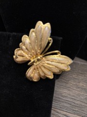 Vintage AAI Gold Tone Butterfly