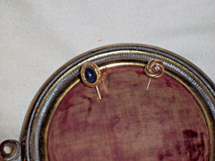 ANTIQUE CAST IRON VICTORIAN ? GENTLEMANS STICK PINS, BELT, GARDER, BOWTIE HOLDER