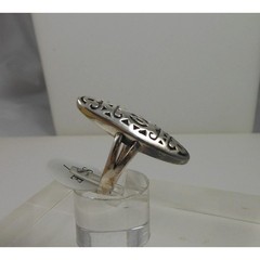 1990’s Sterling Silver Statement Tribal Boho Ring Size 7