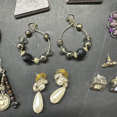 Vintage Beautiful Jewelry Earrings Lot Of 23, #5
