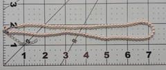 Y2K Faux Pearl Choker 15″ +2″ Ext 4.3mm 90s Choker Necklace Sterling 925 Clasp