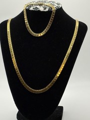 Monet Vintage Necklace And Bracelet