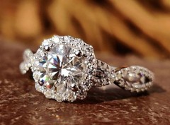 White Diamond 3.10 Ct Art Deco Vintage Wedding Ring 925 Sterling Silver