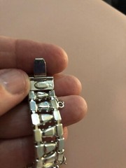 Stunning B david Rhinestone Bracelet Signed Designer Jewelry