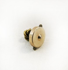 Neat Little Vintage Gold Filled Rhinestone Shirt Stud Button Link