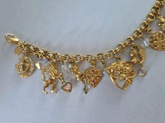 Kirk’s Folly Legend Of The Heart Charm Bracelet 8.5″
