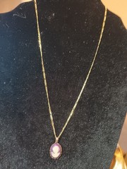 XP Chain Necklace 17″, 14 K Figaro Gold Plated. Pendant Not Included
