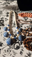 18 Vintage Retro MCM Beaded Necklace Various Colors