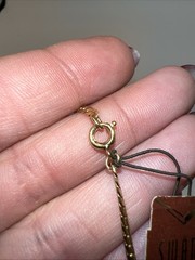 2 / Pair VTG NOS Swank 12K Gold Filled Chain Lot 18” Double Curb & Curb 11.39g