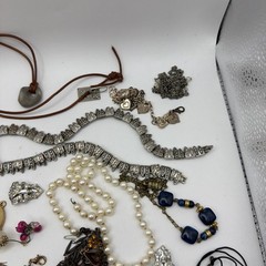 Mixed Vintage To Modern Lot Of Costume Jewelry Variety Of Pieces #1