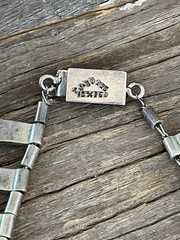 Vintage Mid Century Modern Sterling Silver Necklace Taxco Mexico – Signed