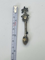 Vintage .925 Silver Spoon Birch Pin 2.5 Inches