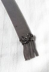 Edwardian Style Sliding Bracelet with Tassels