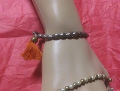 Silver Toned Vintage Jewelry Lot 1 Size Fits All Chunky Ring Necklace & Bracelet