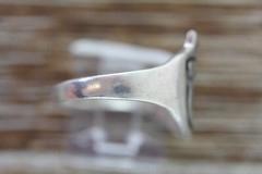 VINTAGE MEN’S OHM OH STERLING SILVER 925 RING SZ 11.75 SOUTHWEST RETRO PRETTY