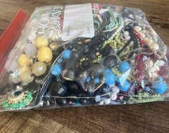 Vintage Costume Jewelry 4lbs 10oz Bag Many Wearable Or Re-Purpose for Crafting