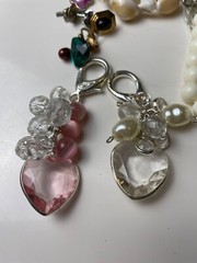 Lot Vintage Costume Jewelry For Repurposing And Wear Shell Necklace Beads Etc.