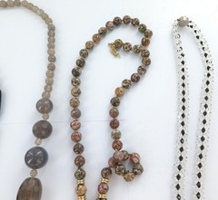Exceptionally Good Lot Quality Estate Costume Necklaces. Great Resale Potential.