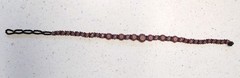 Vintage Y2K Handmade Seed Bead & Polymer Clay Rose Choker – Romantic Fairygrunge
