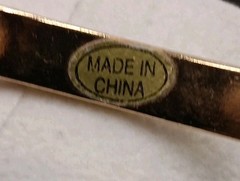 Silver And Gold 24K Electro Plated Bracelet Vintage Retro Electroplated Cuff