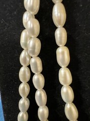Vintage 74” Freshwater Pearl Single Strand Necklace w/150 Pearls~85 Grams