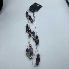 Satellite chain bead necklace fun JCPenny with tags