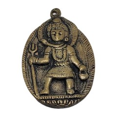 Lord Shiva Brass Pendant