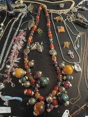 Vintage To Now Jewelry Lot 3lb 125 Pcs 925 Italy,Avon,Germany, Korea….