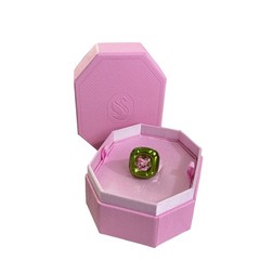 Swarovski Dulcis Cocktail Ring sizen 58 / 8 Green New