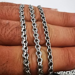 Vintage Beautiful Jewelry Chain Necklece,925 Sterling Silver,Signed , 25,39g