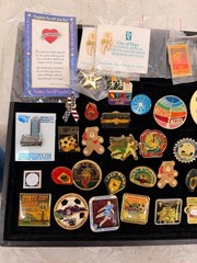 Vintage Pin Lot Sports San Diego Olympic Soccer Advertising
